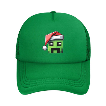 Adult Creepin Creepers Trucker Hat Mesh Baseball Cap Snapback Caps Hats Sun Hat Adjustable Sun Caps Summer