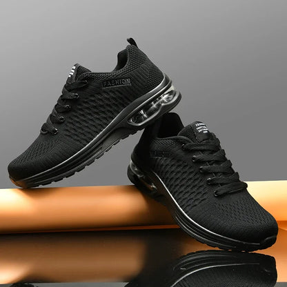Mens Running Shoes Outdoor Sports Casual Mesh Tennis Shoes Lace-up Lightweight Gym Jogging Shoes for Men 2025 New Male Sneakers