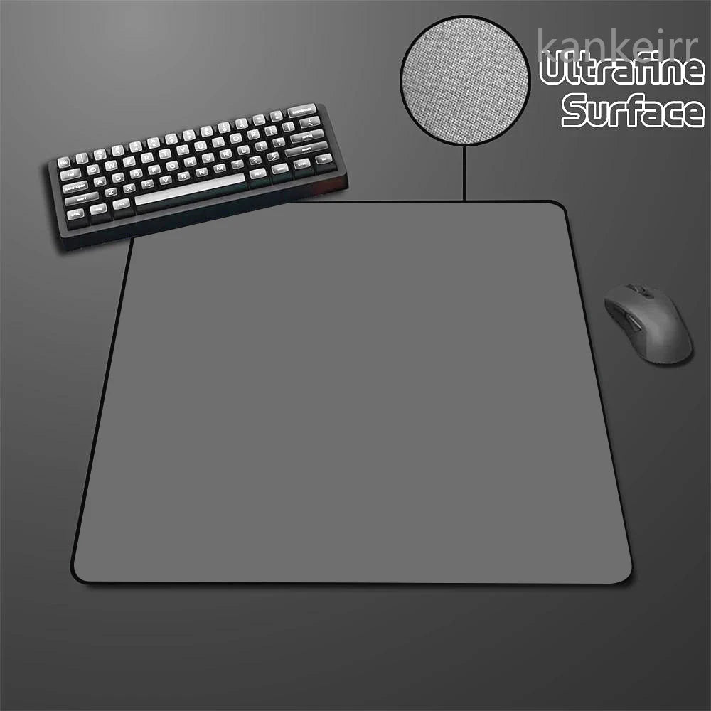 Fekete Speed egérpad, egyszínű, nagy rugalmasságú, csúszásmentes aljú gaming egérszőnyeg, prémium e-sport egérpad, ultrafinom felületű deskmat