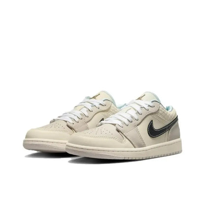 Nike Air Jordan 1 Low Unisex Basketball Shoes, Cushioned Comfort Lightweight Support for Sport & Casual Wear HQ3440-101