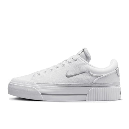 Nike Court Legacy Lit Leather Comfort Slip-Resistant Cushioned Durable Low-Top Tennis Shoes FD0355-133