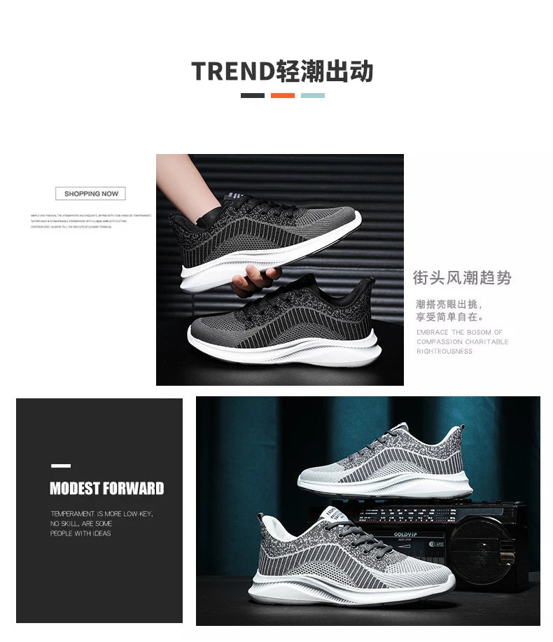 Leather Men Shoes Sneakers Trend Casual Shoe Italian Breathable Leisure Male Sneakers Non-slip Footwear Men Vulcanized Shoes