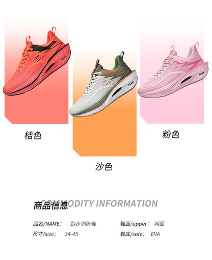 Men Sports Running Shoes Marathon Air Cushion Breathable Lightweight Comfortable Women Outdoor Athletic Sneakers Jogging Tenis