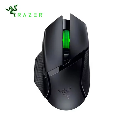 Razer Basilisk V3 X HyperSpeed Wireless Gaming Mouse, 18K DPI Optical Sensor, Chroma RGB, HyperSpeed 2.4GHz & Bluetooth Ergonomic Gaming Mouse