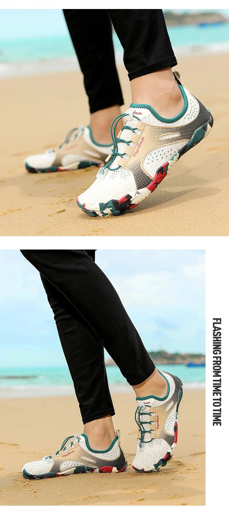 Aqua Shoes Water Shoes Upstream Wading Barefoot Beach Shoes Adults Gym Outdoor Training Footwear Unisex Quick-Drying Breathable