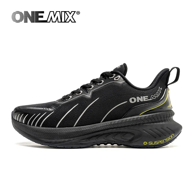 ONEMIX Νέα αθλητικά παπούτσια με αντικραδασμική προστασία για άνδρες, κατάλληλα για δρομείς βαρέων αποστάσεων, με κορδόνια, αθλητικά γυναικεία, αντιολισθητικά, για εξωτερική χρήση, ανδρικά αθλητικά παπούτσια