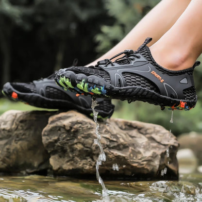 Męskie buty do brodzenia, buty plażowe typu „barefoot”, antypoślizgowe i odporne na zużycie, buty do pływania pod prąd, damskie buty do sportów wodnych na świeżym powietrzu