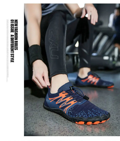 EOCENE Men Women Barefoot Outdoor Sports Aqua Shoes Quick-dry Beach Swimming Fitness Wading Hiking Cycling Water Sneakers shoes