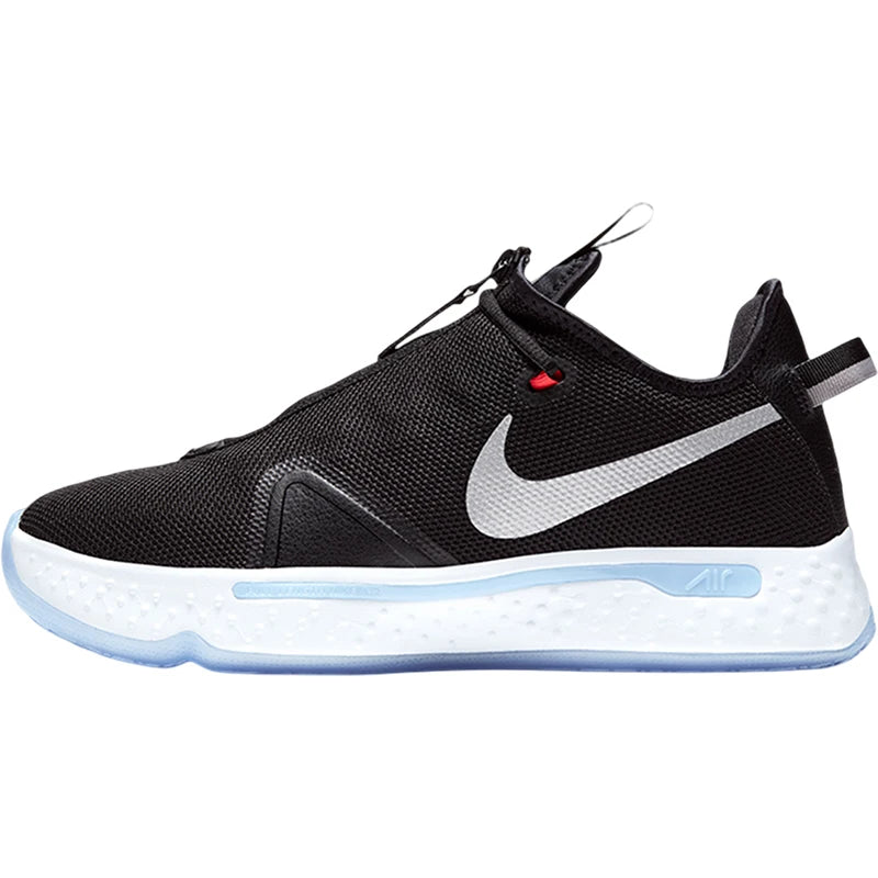 Nike Original PG 4 EP Paul George 4 Black White Blue Drip Basketballschuhe für Herren CD5082-001