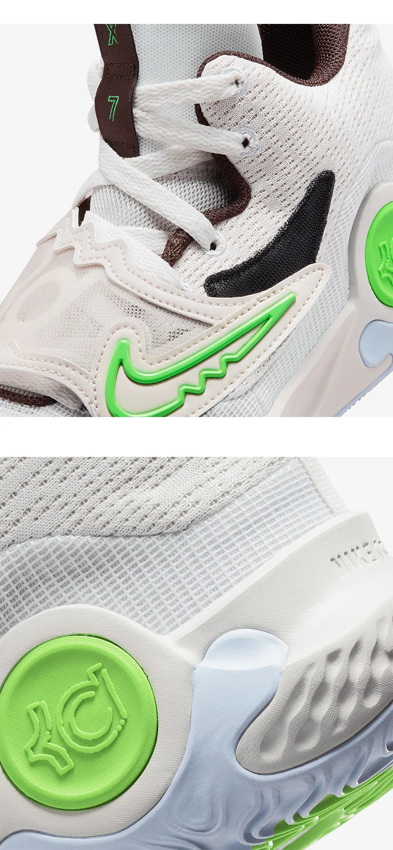 Sapatilhas de basquetebol desportivas para homem Nike oficiais autênticas de verão KD TREY 5 X EP DJ7554-014