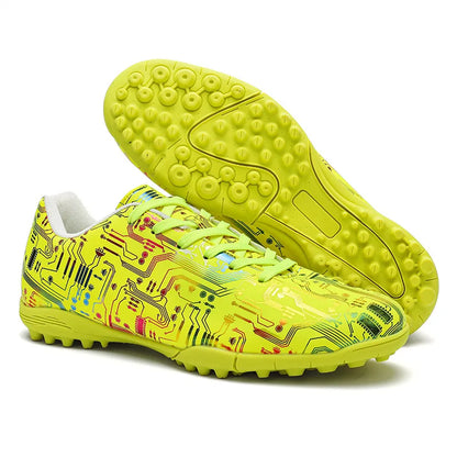 Men's Football Shoe Association Quick Five Up Football Nail Anti slip Professional Ultra Light Training Football Boot Turf