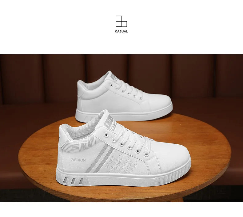 Męskie buty do skateboardingu 48 – codzienne, wysokie trampki do chodzenia, buty sportowe, oddychające buty hip-hopowe, buty uliczne, Chaussure Homme