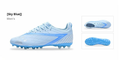 Kelme Football Shoes Men's Glimpse Mg Adult Game Short Nail Football Shoes Professional Training Artificial Grass Sports Shoes