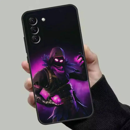 M-Midas F-Fortnite Phone Case For Samsung Galaxy A13,A21s,A22,A31,A32,A52,A53,A71,A80,Soft Black Shell