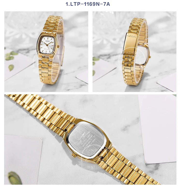 Casio watch women watches top brand luxury set 30mWaterproof Quartz ladies watch reloj mujer LTP-1169 Series
