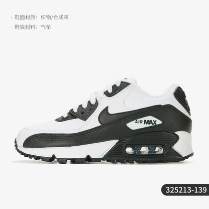 Nike genuine AIR MAX90 cushioning air cushion women's low cut sports and leisure shoes 325213-139