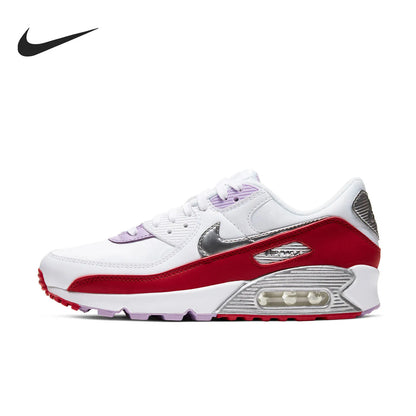 Ténis casuais almofadados unissexo Nike Official Genuine AIR MAX 90 CNY novos CU3004-176