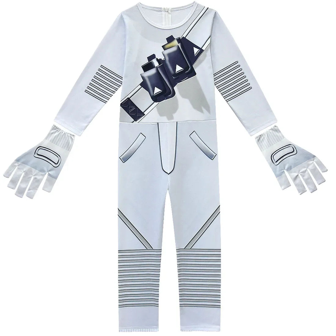 ❤★❤DJ Guerrilla Warfare Costumes Jumpsuits Kids Clown Cosplay Clothes Halloween Christmas Costume Party Game Cos Fortnite Co★♥★