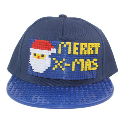Crtani patchwork bejzbol kape, uradi-sam blokovi, snapback kape, hip hop kape za muškarce i žene, odvojivi pikseli, kape za tatu, dječje kape, kape za odrasle
