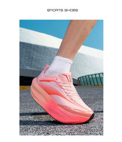 Marathon Men Running Shoes Carbon Board Speciality Sports Breathable Lightweight Women's Comfortable Chunta Athletic Sneakers