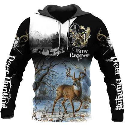 European and American Hot-sale 3D Printed Wolf Hoodie Fashion Long-sleeved Cool Pullover Personality Animal Sweatshirt