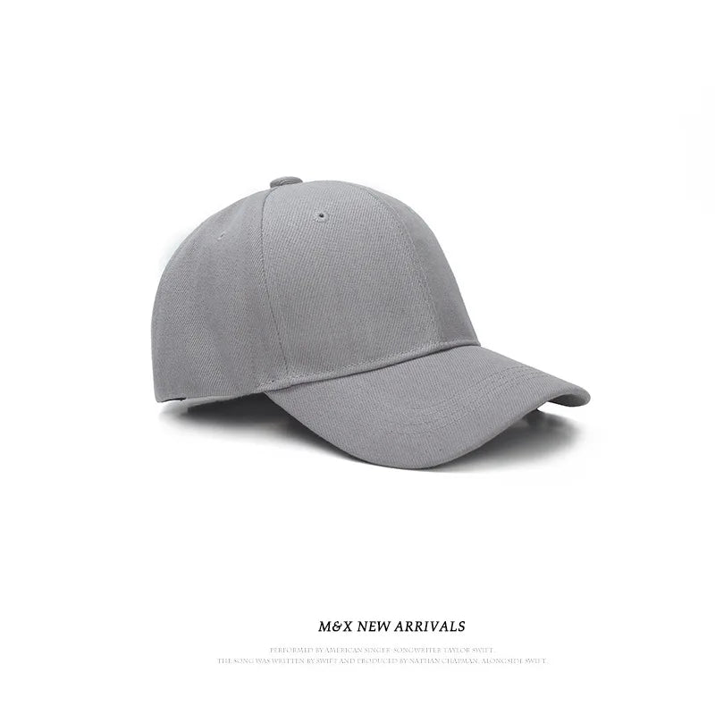Färger Sommar Höst Mode Enfärgat Män Kvinnor Basebollkeps Adhesion Hat HipHop Justerbar Cool solhatt Casquette Gorras Present