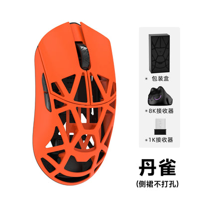 WLMOUSE Beast X Pro, lekka bezprzewodowa mysz gamingowa e-sportowa ze stopu magnezu, 750IPS, 8K, PAW3950HS, 30000DPI, bez podświetlenia