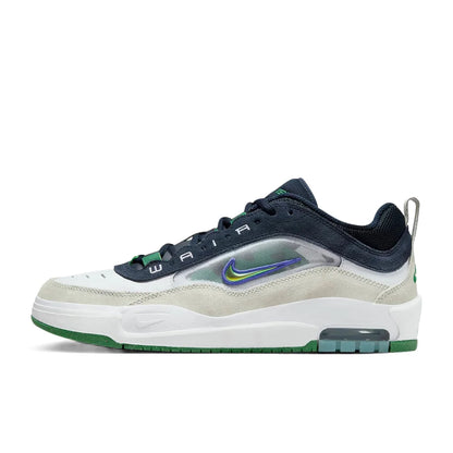 Nike Air Max Ishod SB Unisex Low-Top Skate Shoes - Stylish, Comfortable, Slip-Resistant, Durable - Green FB2393-300