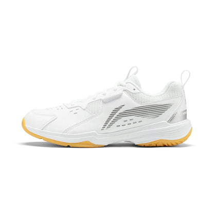 Buty treningowe do badmintona Li-Ning unisex z amortyzacją Cushion Bounce, oddychające, wygodne buty sportowe LiNing, praktyczne trampki AYTT001