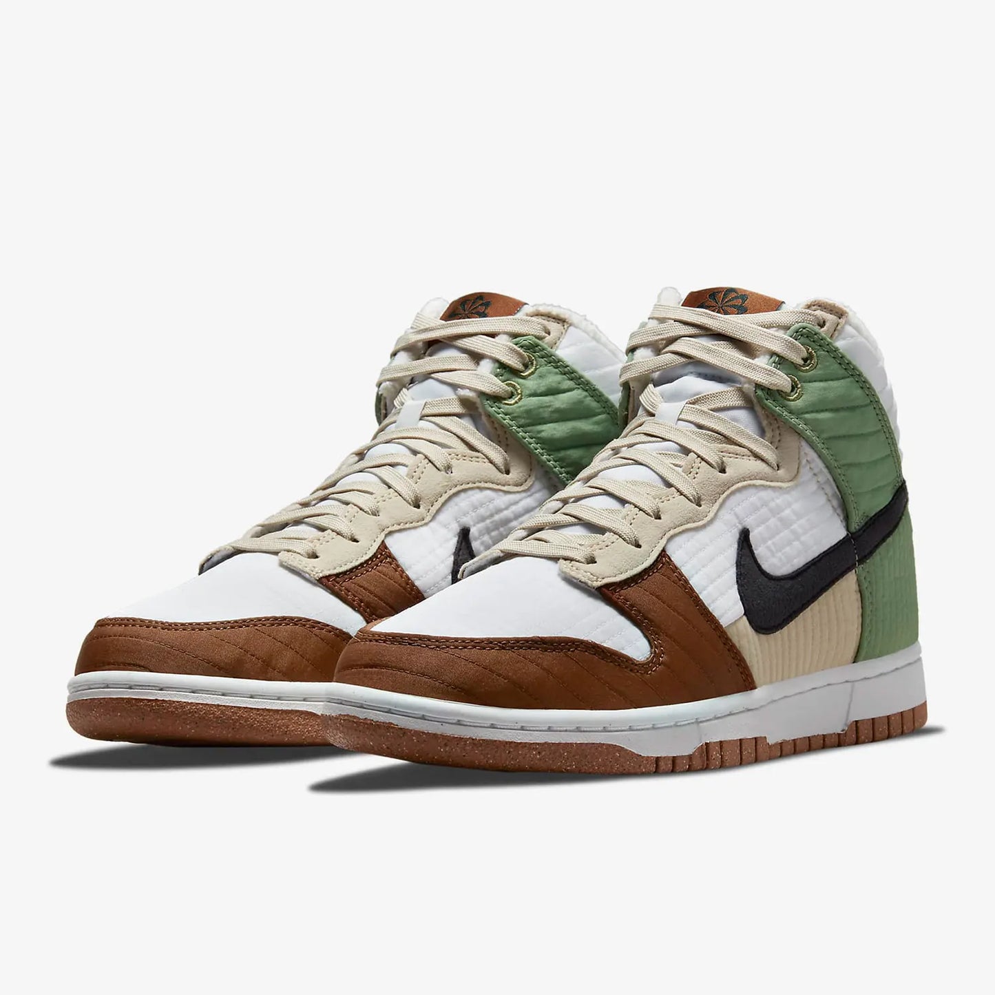 Nike genuínos DUNK HIGH LX NEXT Ténis unissexo com forro em velo DN9909-100