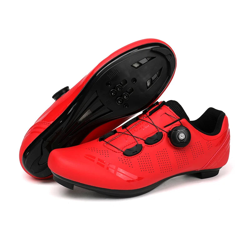 Unisex Cycling Shoes Speed Competitive Cycling Shoes SPD Road Bike Lock Shoes Breathable MTB Mountain Off-Road Cycling Shoes