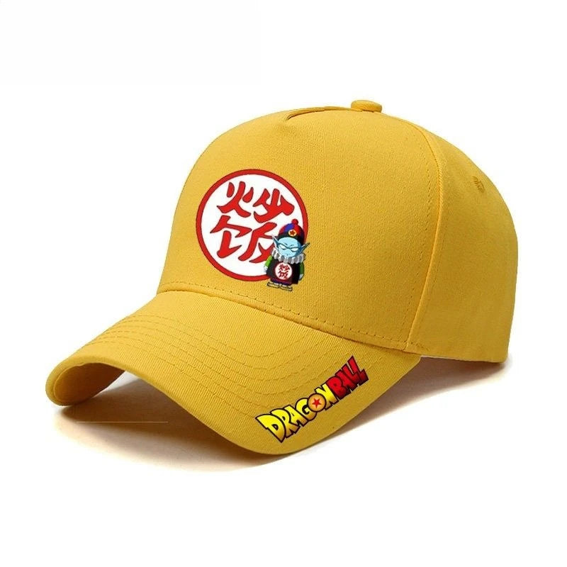 Casquette de baseball unisexe polyvalente et décontractée Dragon Ball Master Roshi Son Goku, imprimé créatif de haute qualité inspiré de l'anime et des dessins animés