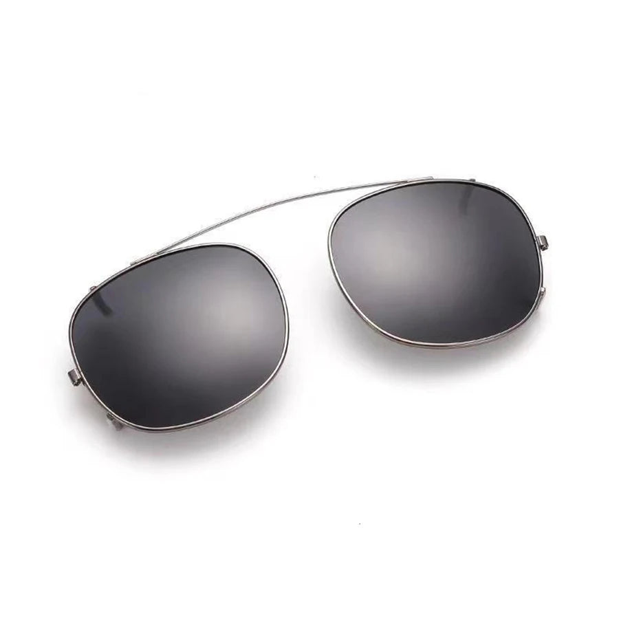 Polarized Clip-on For Johnny Depp Lemtosh Frame Sunglasses Men Women Brand For Male Eyeglasses