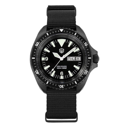 Watchdives WD1980 V3 Watch Vintage VH31 Quartz Movement Stainless Steel Watches Luminous K1 10Bar Waterproof Wristwatch