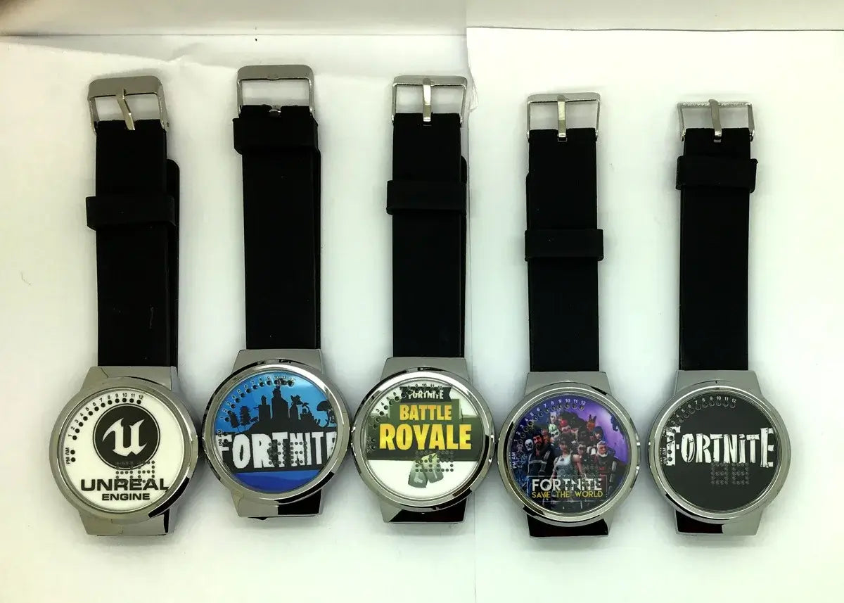Orologio Fortnite Cute Fashion Cartoon personalizzato Kawaii Touch con luce notturna LED, orologio elettronico per studenti, regalo per amici