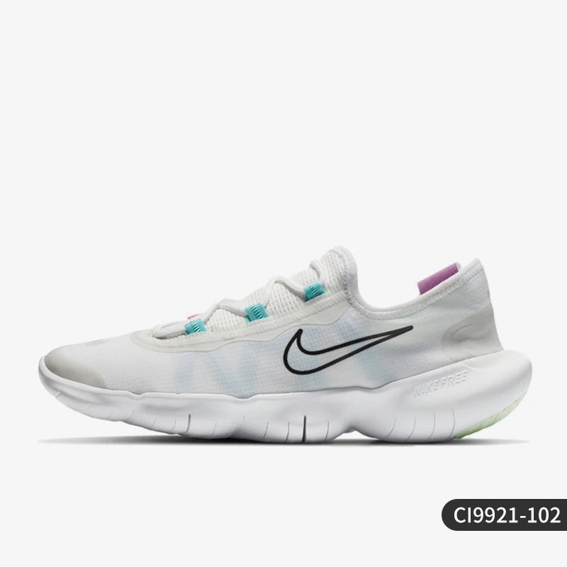 Nike genuine FREE RN 5.0 Barefoot Unisex Cushioned Running Shoes CI9921-102