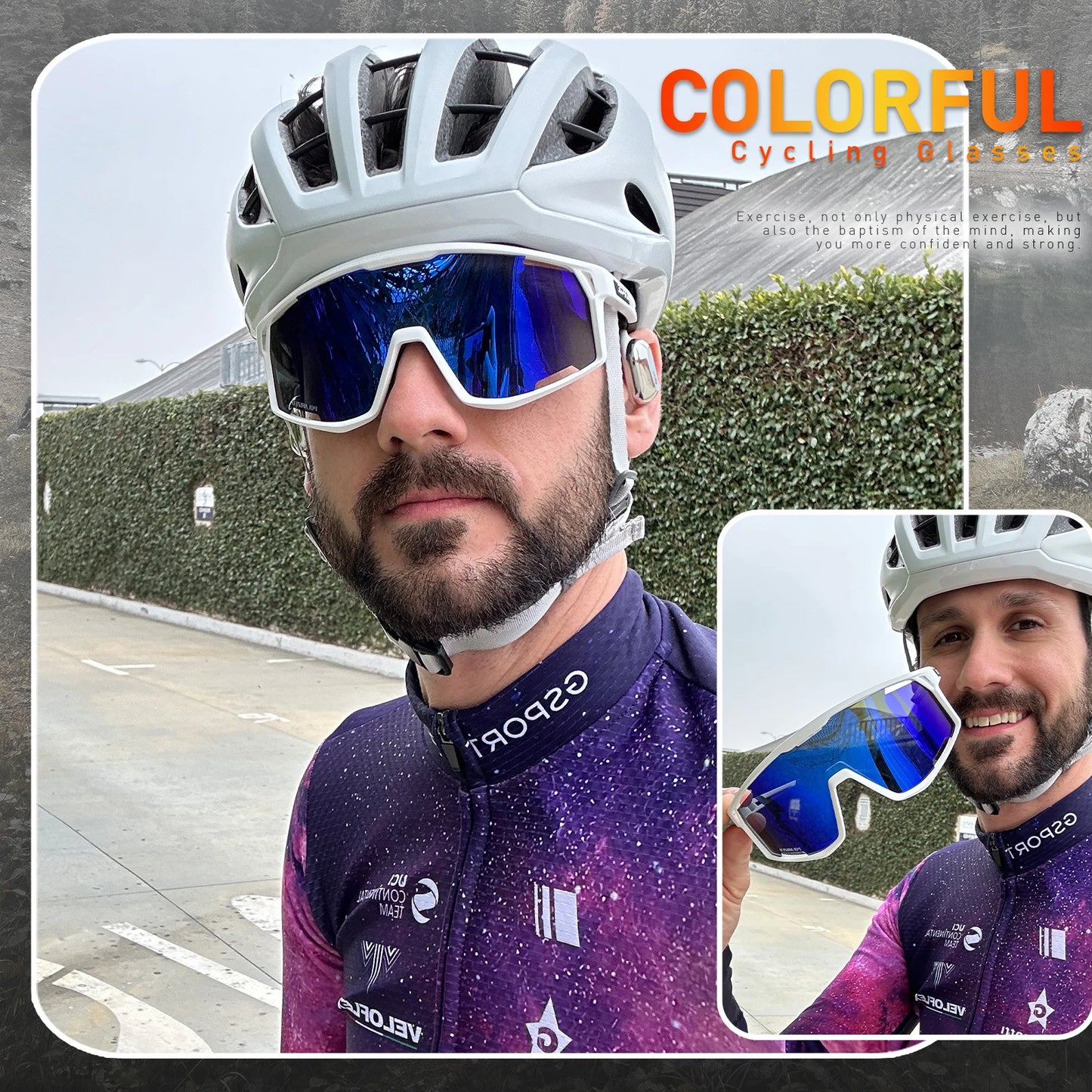 KAPVOE Polarised Cycling Glasses Sports Sunglasses Men Women Outdoor MTB Baseball Lenses UV400 Bicycle Cycling Eyewear Sale