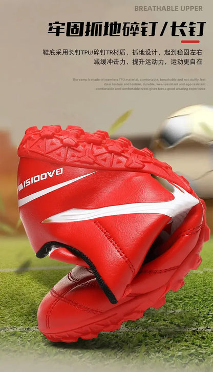 New Arrival Main Push  Soccer Cleats Long Broken Studs Outdoor Sports Football Shoes