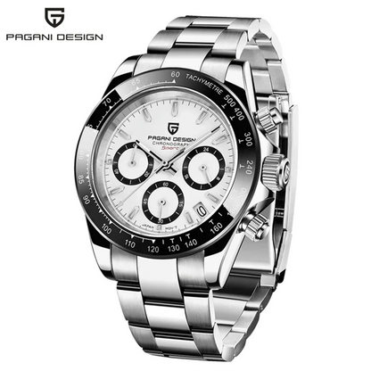 Novo PAGANI DESIGN PD1644 Relógio de Luxo para Homem em Quartzo com Data Automática, Cronógrafo Desportivo de Pulso, Impermeável 100m, Presente para Homem
