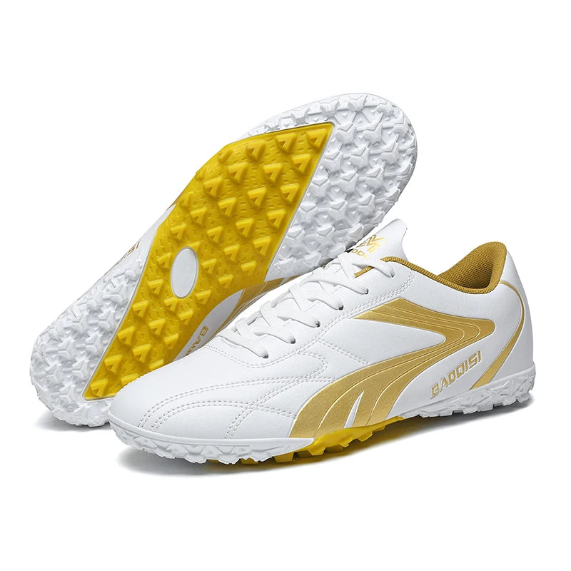Novas sapatilhas de futebol profissional para homem, sapatilhas de futebol para adulto, futsal indoor, ultraleves, antiderrapantes, desportivas, resistentes ao desgaste, botas de futebol