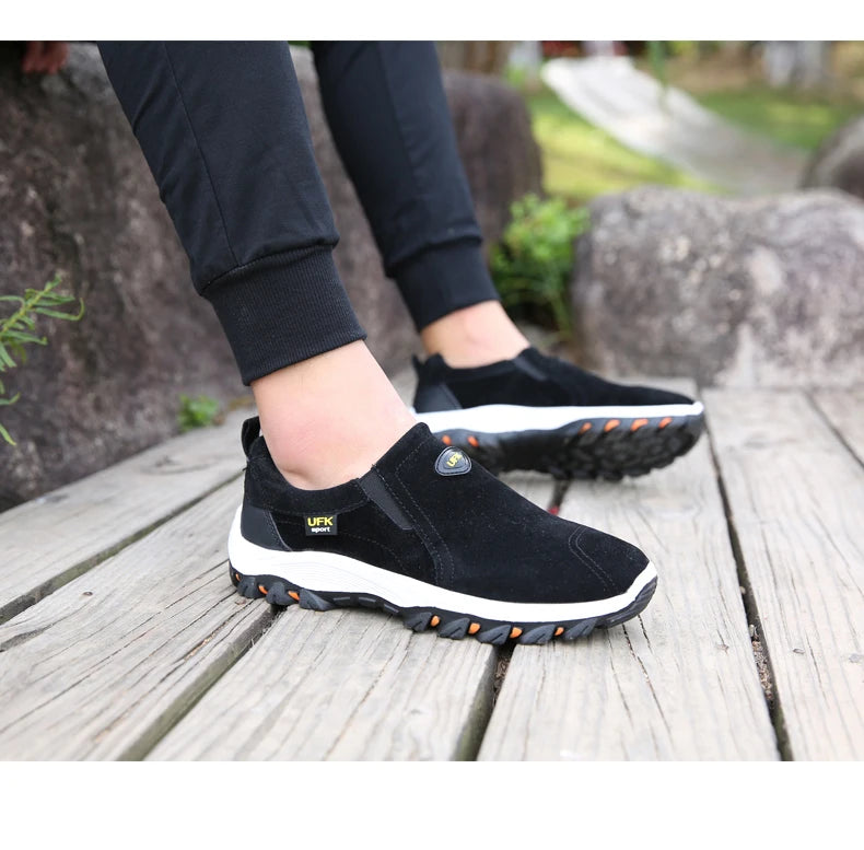 New Outdoor Hiking Camping Light Running Jogging Casual Sports Men's Shoes Non-slip Loafers Hiking Shoes Large Size 38-50