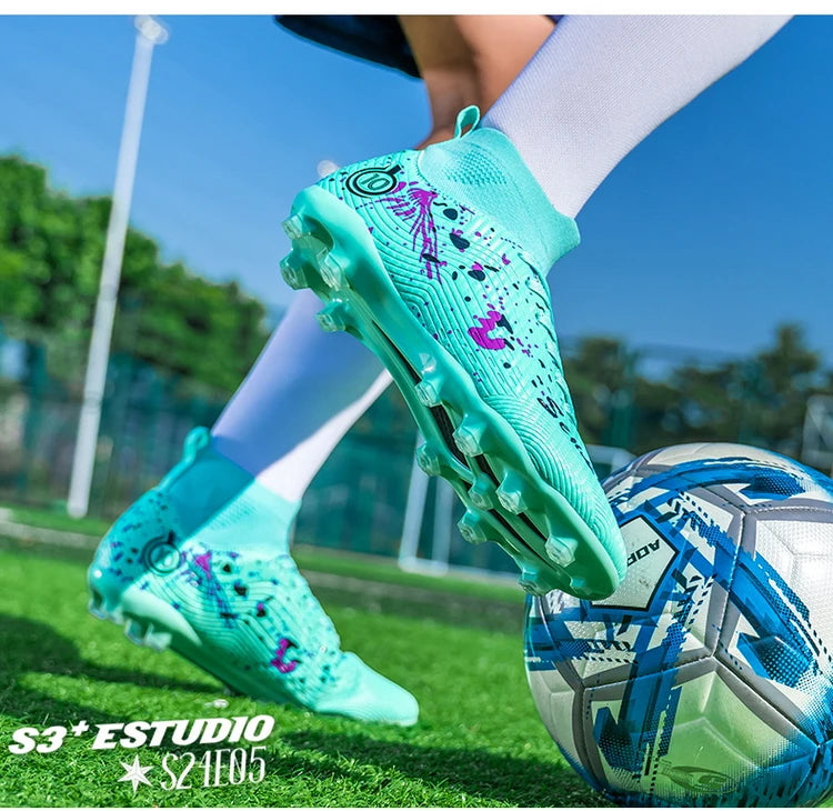High Quality Soccer Cleats for Men Soccer Shoes Society Boys Football Boots Children Football Shoes Sneakers Unisex Soccer Boots