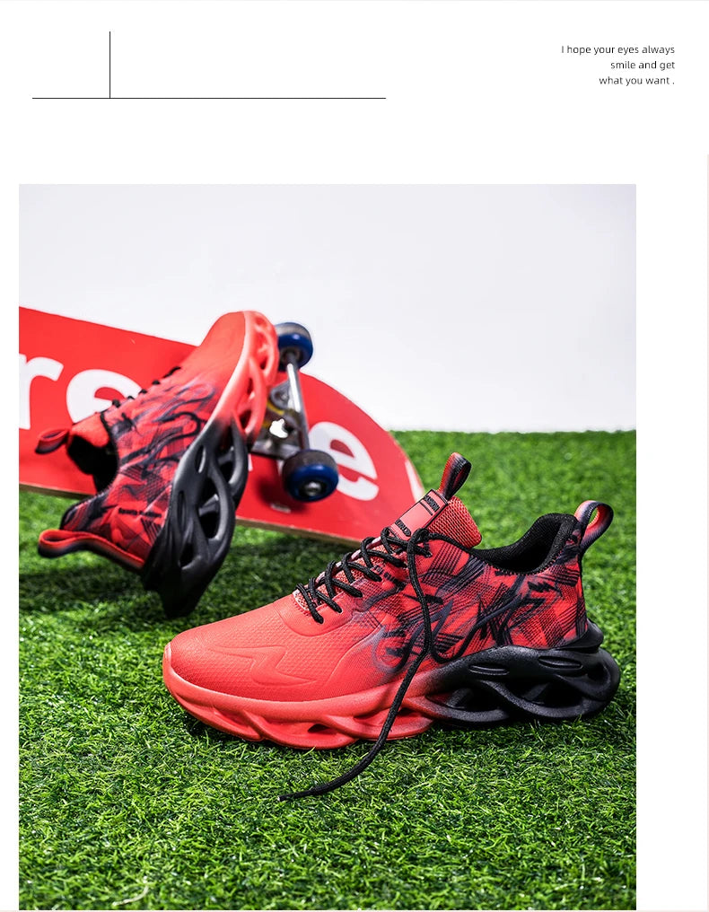 Men Running Shoes Breathable Mesh Sports Shoes Cushion Casual Sneakers Lightweight Comfortable Tennis Shoes﻿ Athletic Footwear