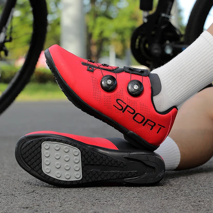Cycling Sneakers Breathable MTB Shoes Men Women Trail Mountain Bicycle Riding Shoes Sport Road Bike Shoes Spd Pedal Cycle Shoes