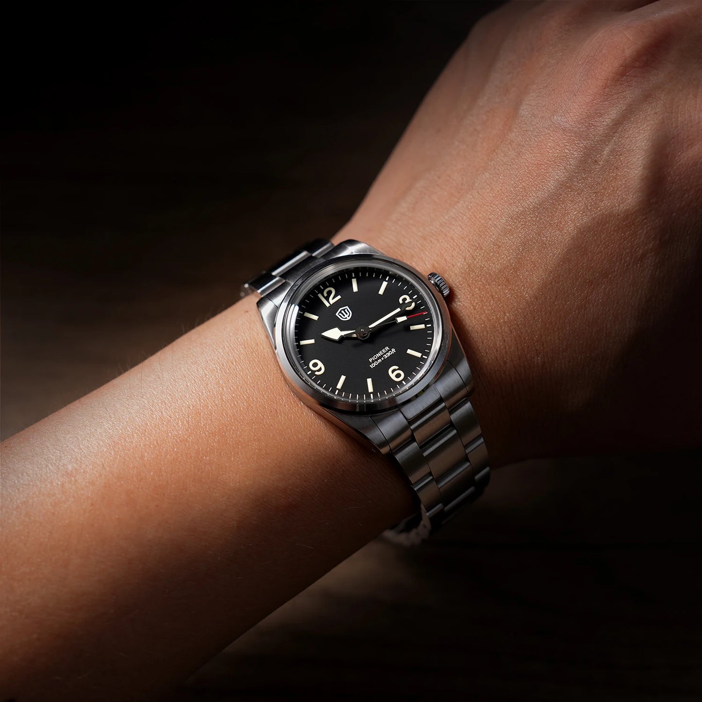 Watchdives WD1960S V2 Watch VH31 Sweep Second Movement Stainless Steel Sapphire Crystal Business Wristwatch Vintage Watches