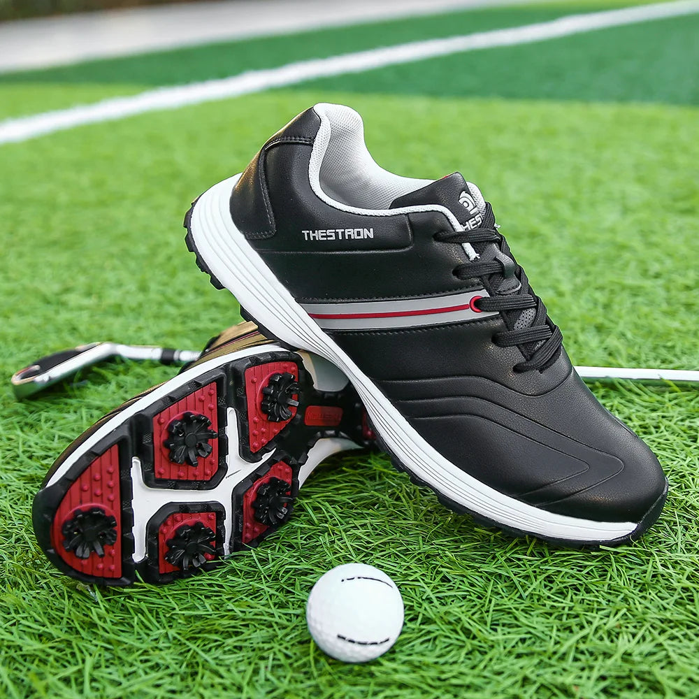 Waterproof Men's Golf Shoes Professional Lightweight Golfer Footwear Outdoor Golfing Sport Trainers Athletic Sneakers Brand
