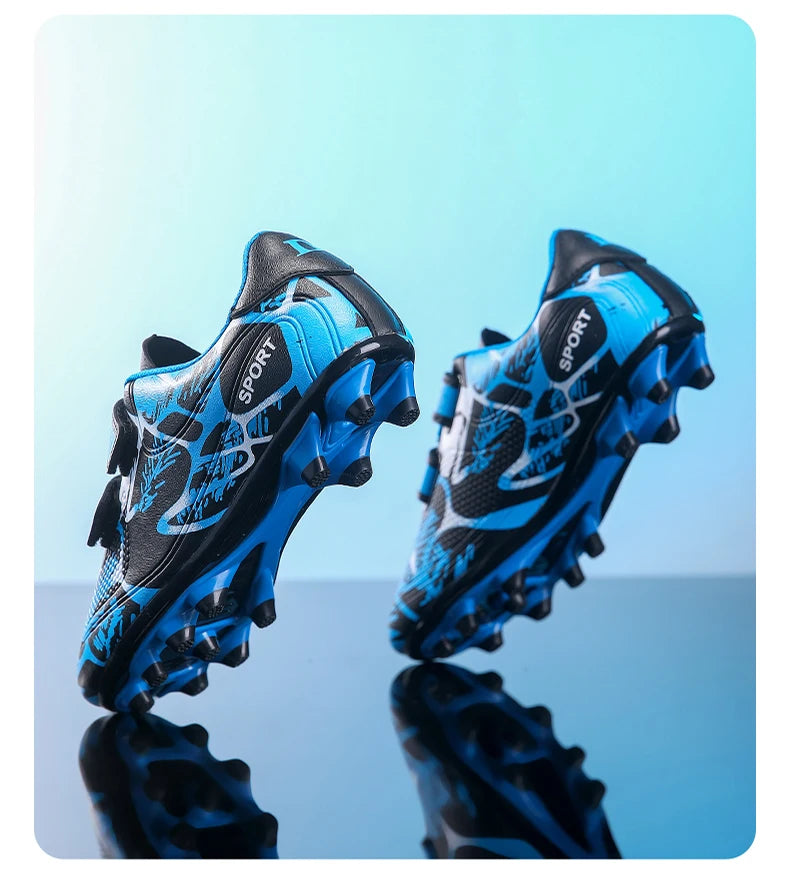 Soccer Cleats for Men Women Breathable Lightweight Anti Slip Firm Ground for Outdoor Football Training Match Sports