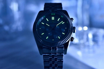 PAGANI DESIGN 2025 New VD53 luxury men quartz watch 40MM stainless steel sapphire waterproof 50m luminous C3 relojes para hombre