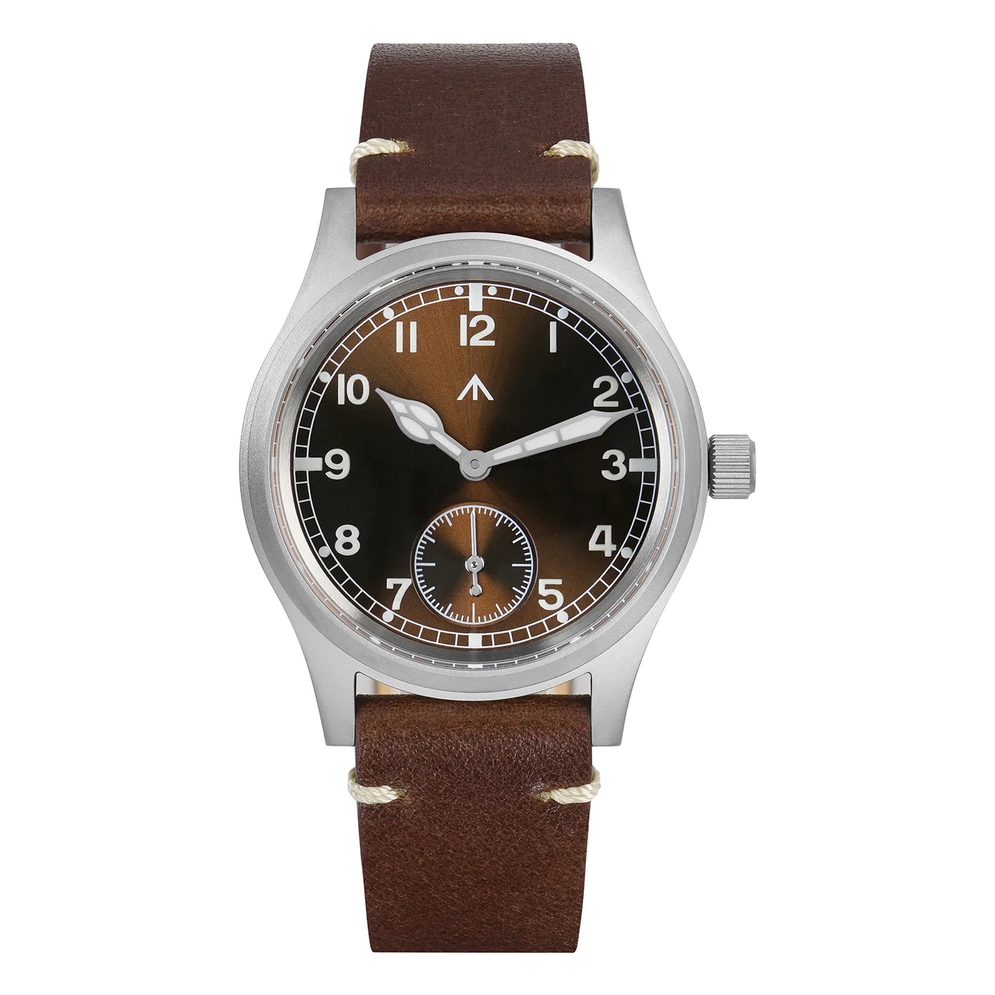 Militado V2 Version Military D12 Watch 36mm AR Sapphire Quartz Movement Watches Waterproof Sub-second Stainless Steel Wristwatch