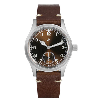 Militado V2 Version Military D12 Watch 36mm AR Sapphire Quartz Movement Watches Waterproof Sub-second Stainless Steel Wristwatch